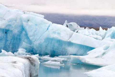 Blue iceberg Stock Photos