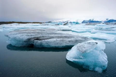 Blue Icebergs Stock Photos