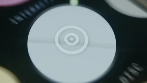 Blue icon labeled Hard Disc represents data storage Stock Footage 334927450