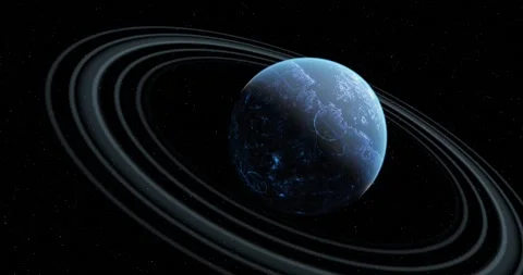 Blue Icy Alien Planet, 4k, 60 FPS Stock Footage 314760638