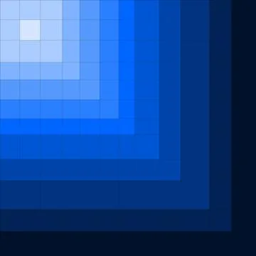 Blue illusion Stock Illustration