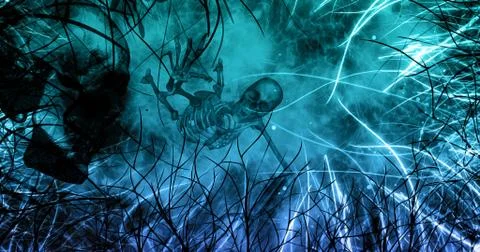 Blue Stock Illustration