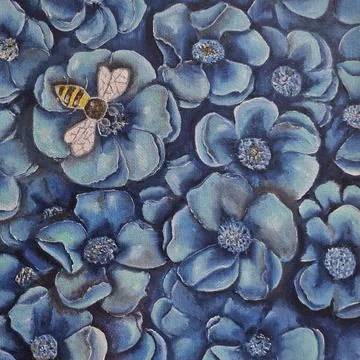 Blue Stock Illustration