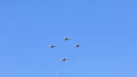 Blue Impulse Acrobatics Vídeos de archivo 333184758