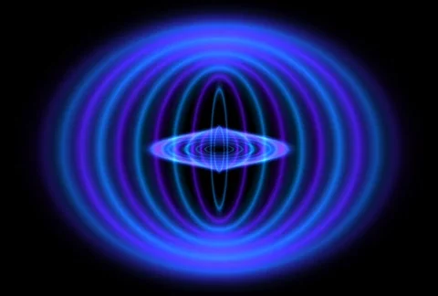 Blue impulse element  t4007 Stock Footage 378551