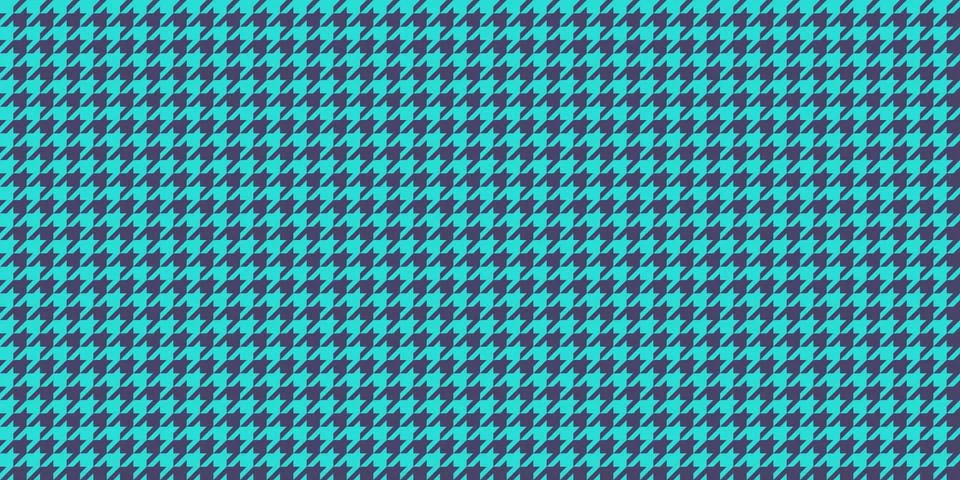 Blue Indigo Seamless Houndstooth Pattern Background. Traditional Arab Texture Illustrazione stock