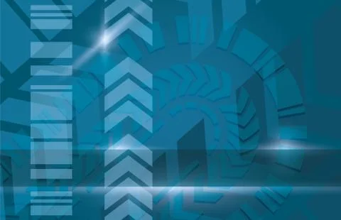 Blue industrial modern vector background Stock Illustration