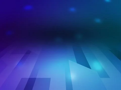 Blue Infinite Backdrop Stock Illustration