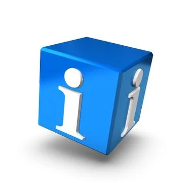 Blue info box forward Illustration