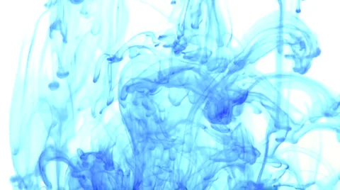 Blue Ink 3 Stock Footage 990329