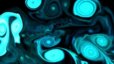 Blue ink abstract background Stock Footage 125156287