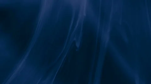 Blue ink and particles slowly floating like smoke Stock Footage 100531882