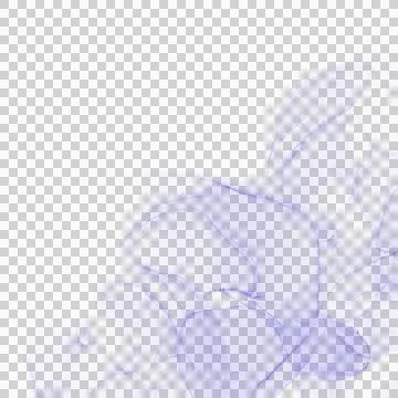 Blue Ink Border Frame Stock Photos
