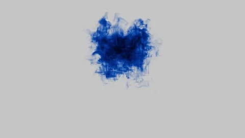 Blue Ink Diffusion in Water – Abstract Smoke Motion 스톡 동영상 326193793
