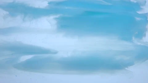Blue Ink Mixed With Water Stock Footage 170483816