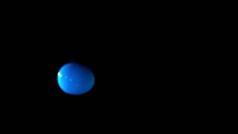 Blue Ink Sphere Rising Through Water On Black Background Stock Footage 339300949