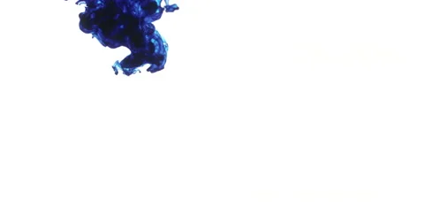 Blue ink on white left Stock Footage 42906133