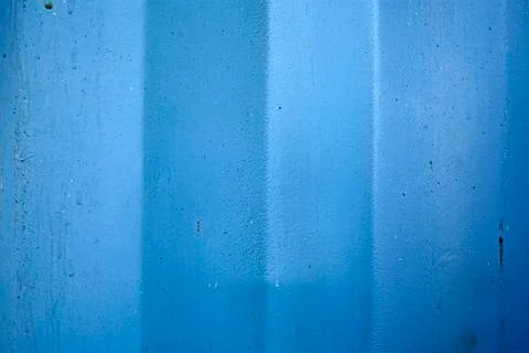Blue iron wall texture Stock Photos