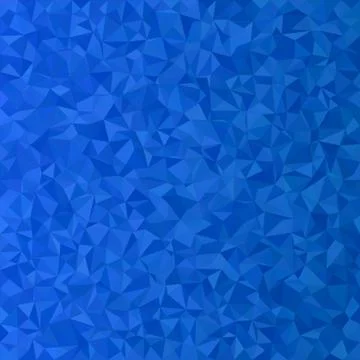 Blue irregular triangle mosaic vector background イラスト素材