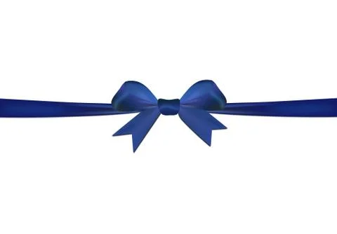 Blue isolated on a white background centered Illustrazione stock