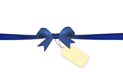 Blue isolated on a white background centered with label Illustrazione stock