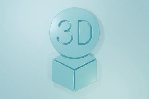 Blue Isometric cube icon isolated on blue background. Geometric cubes solid.. 스톡 일러스트