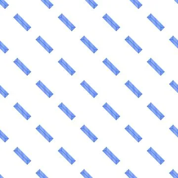 Blue isometric rectangular prisms repeating geometric pattern 스톡 일러스트