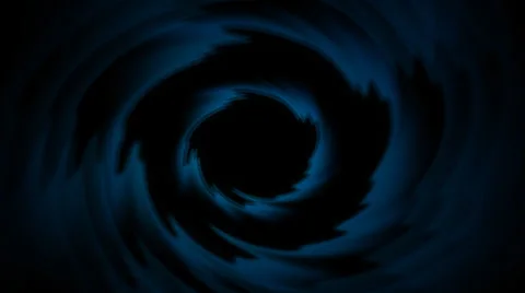 Blue, Jagged Tunnel Effect Stock Footage 24189454
