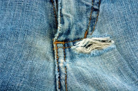 Blue jean texture Stock Photos