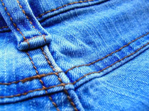 Blue jeans background Stock Photos