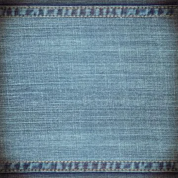 Blue jeans background Stock Photos