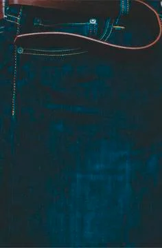 Blue Jeans Background Stock Photos