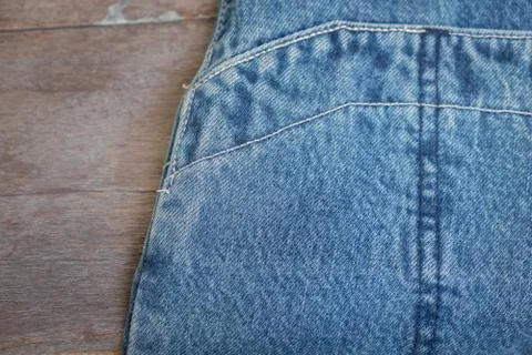 Blue jeans background Stock Photos
