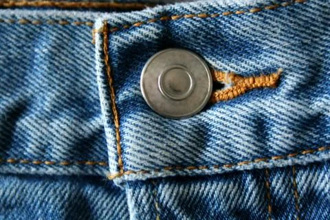 Blue jeans button Stock Photos