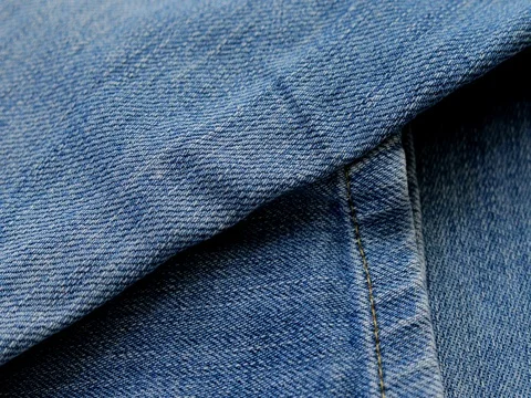 Blue jeans close up Stock-Footage 79295553