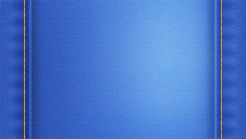 Blue jeans denim texture. Vector background. Stock Illustration