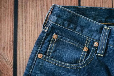 Blue jeans Stock Photos