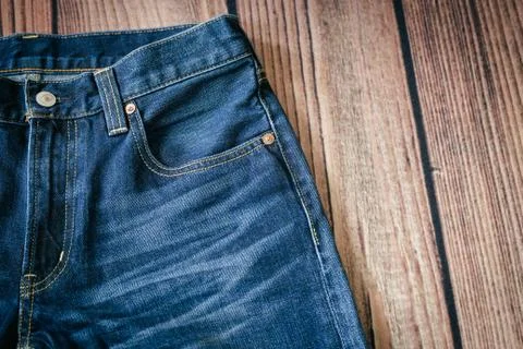 Blue jeans Stock Photos