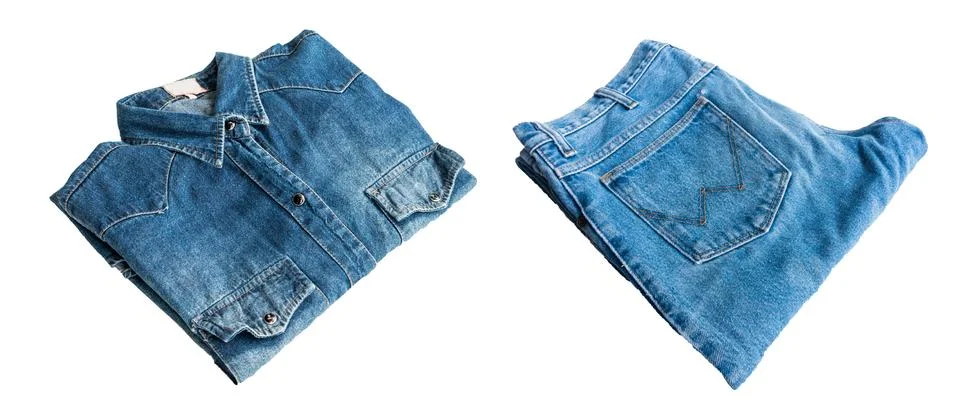 Blue jeans Stock Photos