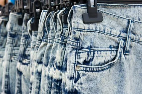 Blue jeans Foto stock