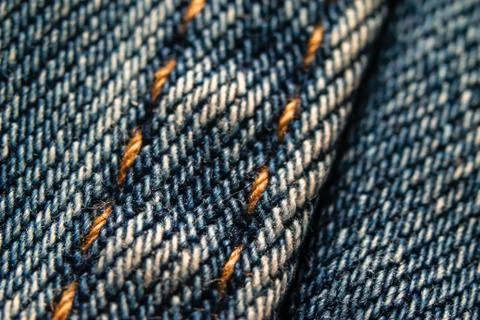 Blue jeans textile pattern background Stock Photos