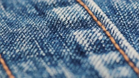 Blue jeans texture background Stock Footage 165264794
