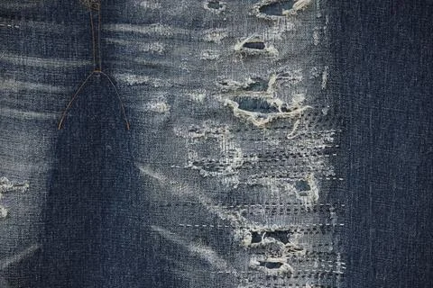 Blue jeans texture, pants texture Stock Photos