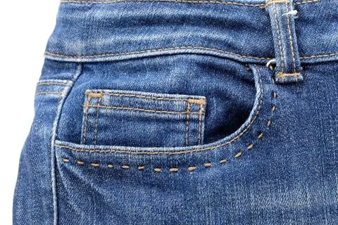 Blue jeans texture Stock Photos