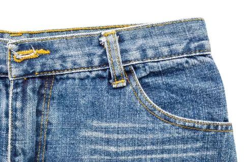 Blue jeans texture Stock Photos