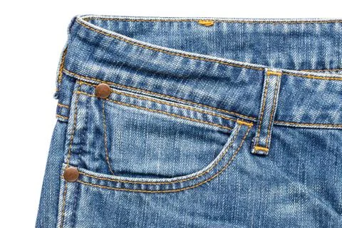 Blue jeans texture Stock Photos