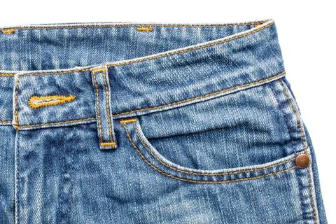 Blue jeans texture Stock Photos