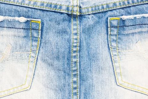 Blue jeans texture Stock Photos