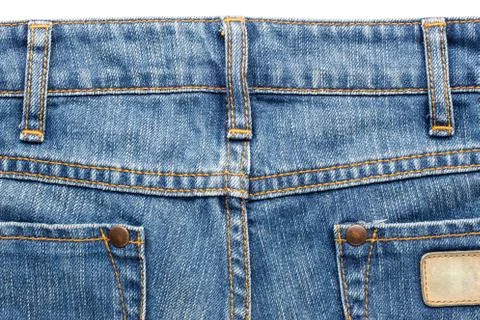 Blue jeans texture Stock Photos