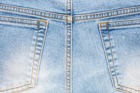 Blue jeans texture Stock Photos